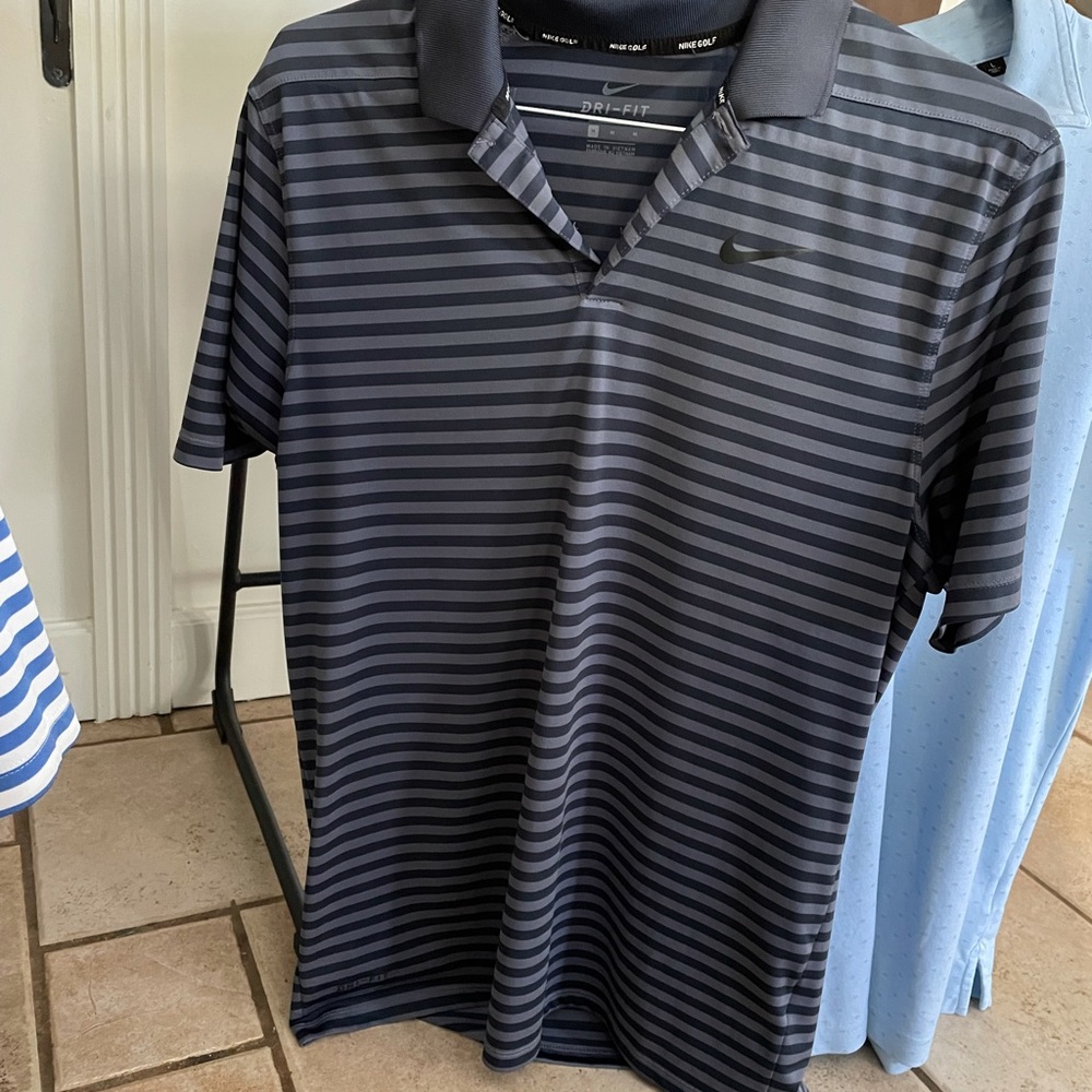 Nike Dri-fit stretch.